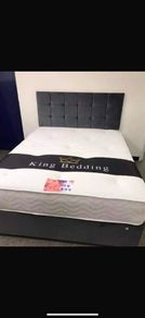 New Stylish single ,Double 4ft, 4ft6, King 5ft And 6ft Superking Sizes Divan Beds Instock. Drawers And Optional Tufted Mattresses Available. Free Delivery