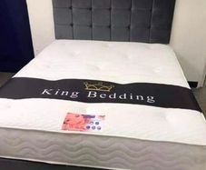 New Stylish single ,Double 4ft, 4ft6, King 5ft And 6ft Superking Sizes Divan Beds Instock. Drawers And Optional Tufted Mattresses Available. Free Delivery