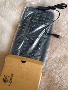 Brand New Wired Keyboard Logitech
