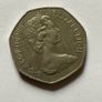 Elizabeth II 2nd portrait 1970 1979 1980 50p uk coins Image 3
