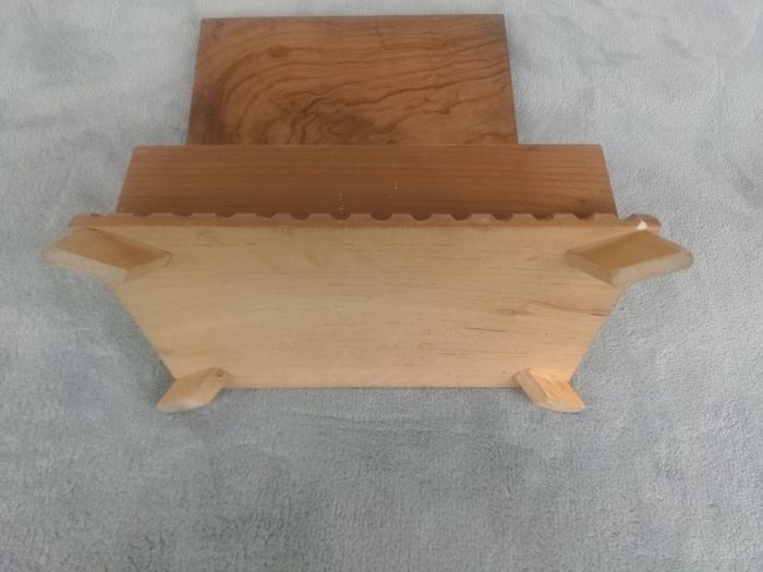 Vintage Mallorca wooden trinket box