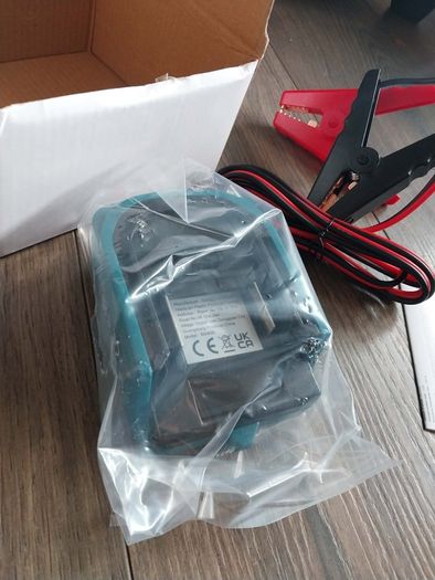 Makita battery adaptor jump leads for all vehicles