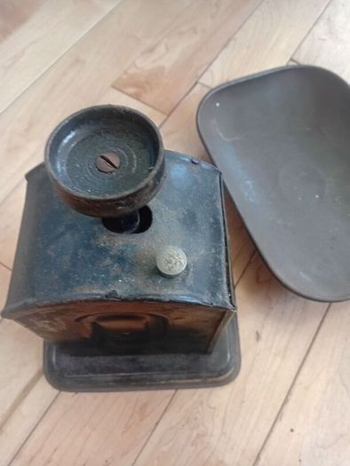 antique hughes family scale