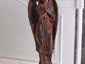 Garden Sculpture Angel Figurine Statue Balcony Sculpture Decorative Figure Art