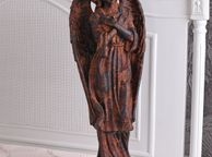 main image for ad Garden Sculpture Angel Figurine Statue Balcony Sculpture Decorative Figure Art