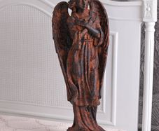 Garden Sculpture Angel Figurine Statue Balcony Sculpture Decorative Figure Art