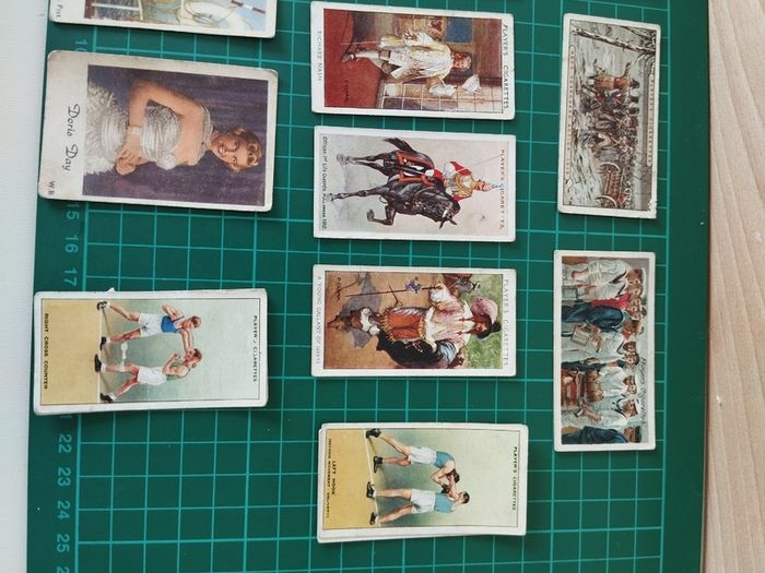 Vintage Mixed Cigarette Cards  Film Stars, History, and Culture