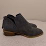 Grey Suede Ankle Boots Image 7
