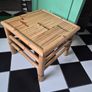 Bamboo Low Vintage Retro Midcentury Bamboo low table Image 9