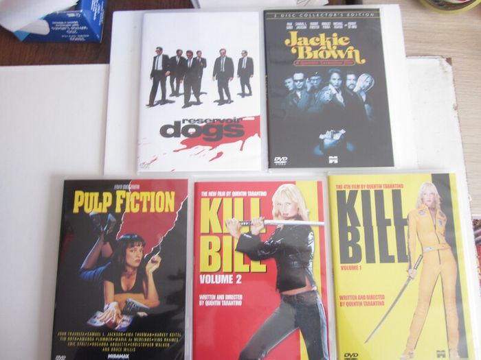 THE Quentin Tarantino Collection Ultimate 6 Dvd Collection