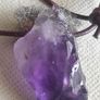Amethyst pendant necklace Image 2