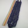 Antique African Style Cobalt Blue 9 -10mm Glass Beads Strands Image 5