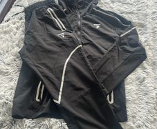 GRIID Black reflective tracksuit