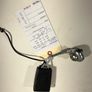 BMW 520d F11 Touring rear belt lock 1  compartment lock belt 7243274 A3l2b622g Image 5