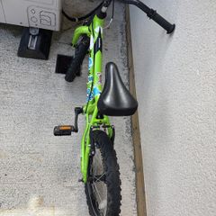 : Ridgeback MX16 16" Kids Bike - Lime Green - Ages 4-6