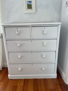 Antique Solid pine chest of drawers