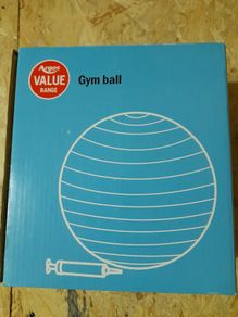 Gym ball, brand new in box