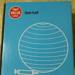 Gym ball, brand new in box