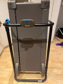 Folding magnetic treadmill
