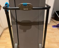 Folding magnetic treadmill