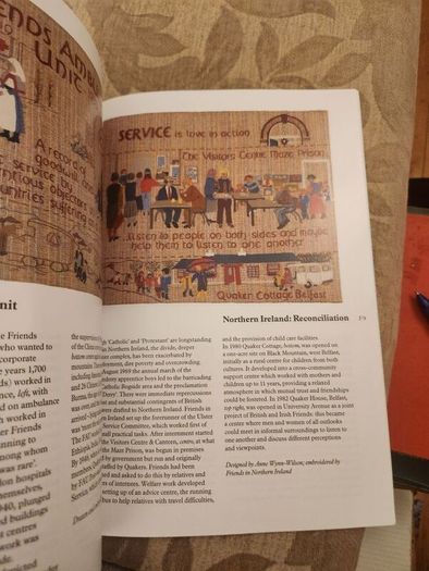 Quaker Tapestry A Pictorial Guide. Large Volume Paperback In Very Good Condition.