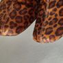 Marks & Spencer Leopard Print Real Pony Hair Ankle Boots, Size 8 Image 5