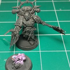 Warhammer 40k Oldhammer Metal Huron Blackheart and Hamadrya