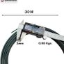 Garden Wire 30m/3mm Plastic Coated Fencing Stretcher Twist Wire for Climbing Plants, Trellis, Crafting & Garden Support  Strong Flexible by Speedwellstar Image 7