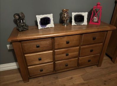 Danube Oak Bedroom Furniture Set