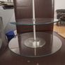 Cake Stand/Glass 2 Tier Stand Image 6