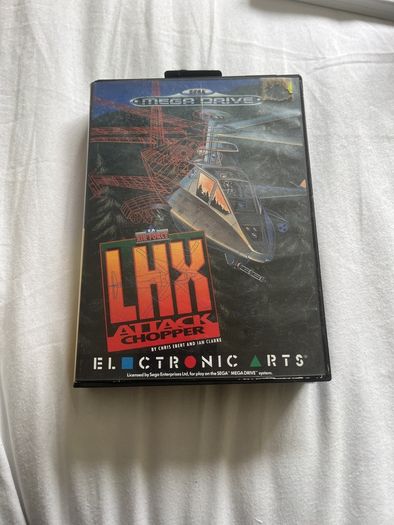 Megadrive Game LHX Attack Chopper