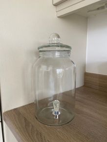 Glass Jar Water/Drink Dispenser