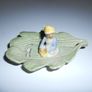 Vintage Irish Souviner By "Shamrock Pottery" (2.5"h x 4"L..approx) Image 2