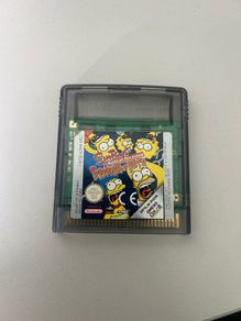 The Simpsons: Night of the Living Treehouse of Horror Nintendo Gameboy Color