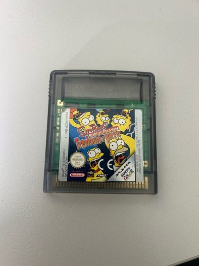 The Simpsons: Night of the Living Treehouse of Horror Nintendo Gameboy Color