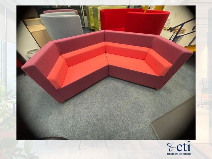 Office Lounge Seating - 2 Piece - Grade A