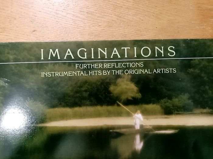 REFLECTIONS. IMAGINATIONS. instrumentals, original artists, compilation albums. 1982, 1983 Irish Pressings. Vinyl Record Album. Various artists.