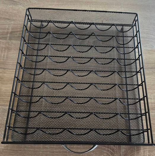 Nespresso Vertuo coffee set, pod tower, glass tray with pod holder, 1 Descaler pouch.