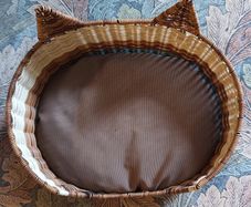 Wicker Cat Basket