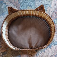 Wicker Cat Basket
