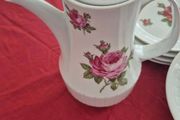 Vintage Winterling Bavaria Coffee Pot &amp; 6 Cake plates