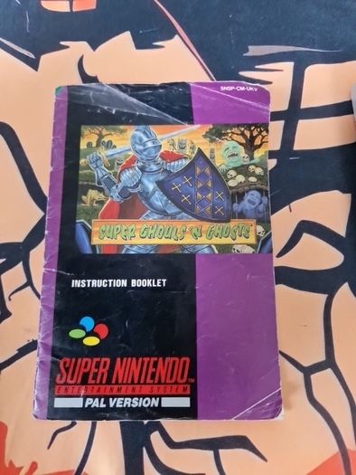 Super Ghouls n Ghosts Snes Super Nintendo Arcade Retro Games Original