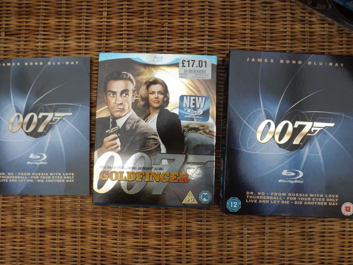 James Bond Blu Ray Collection