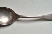 Silver spoon, probably Swedish, Sterling? Rare Markings, Antique