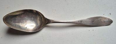 Silver spoon, probably Swedish, Sterling? Rare Markings, Antique