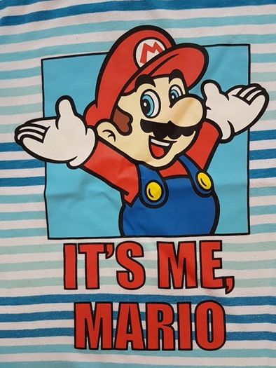 Age 7-8 Official Mario Teeshirt