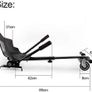 HoverKart Seat Attachment for Hoverboards Cart Seat with Adjustable Straps Image 5