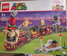 lego super mario 71437 the bowser express train