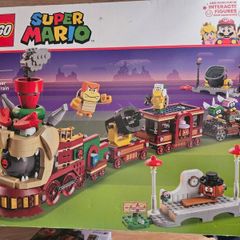 lego super mario 71437 the bowser express train