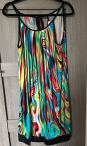 Multi-Colour Dress (Open Size)
